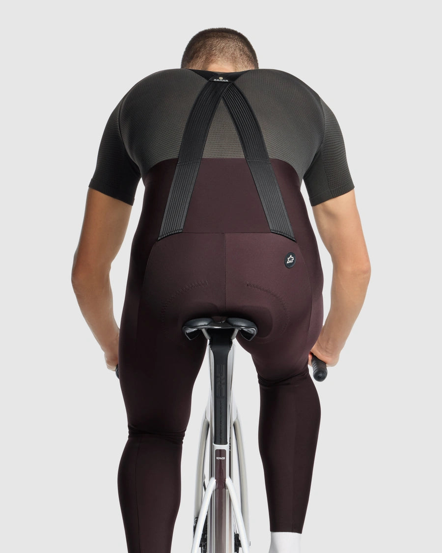 【新入荷】MILLE GT SPRING FALL BIB TIGHTS S11 mulberry brown(アソス史上最も薄手の、早い使い始めが可能なビブタイツ / パッド厚12mm)