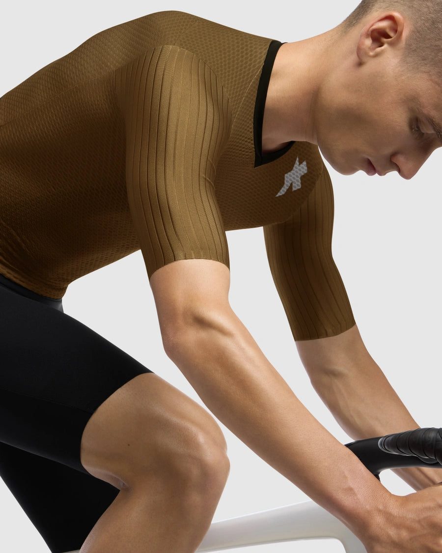 EQUIPE RSR JERSEY S11 jupiter gold(最上級グレード / レーシング / ファスナーレス 半袖ジャージ)