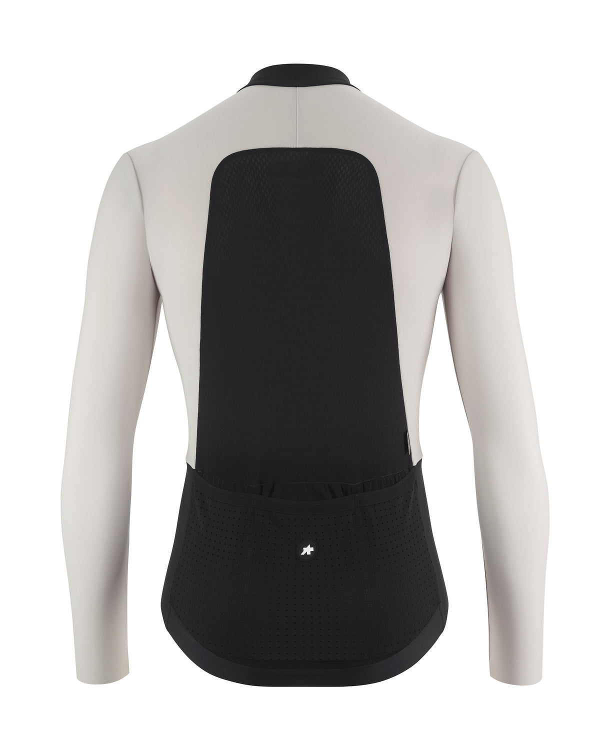 EQUIPE R SPRING FALL JERSEY S11 almond milk(フリース素材に背面メッシュを組み合わせた、秋向けのエアロフィット長袖ジャージ)