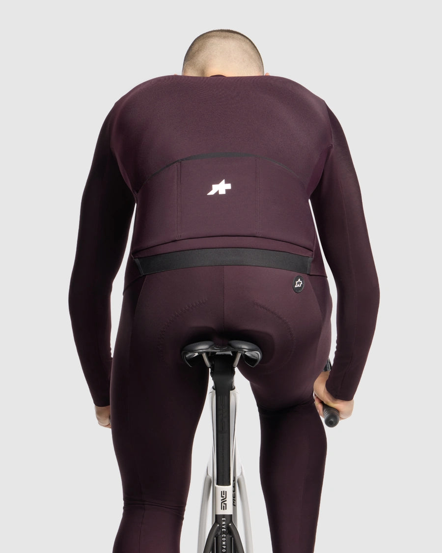 【新入荷】MILLE GT SPRING FALL JERSEY S11 mulberry brown(全体が柔らかなフリース生地の、秋向けの長袖ジャージ)