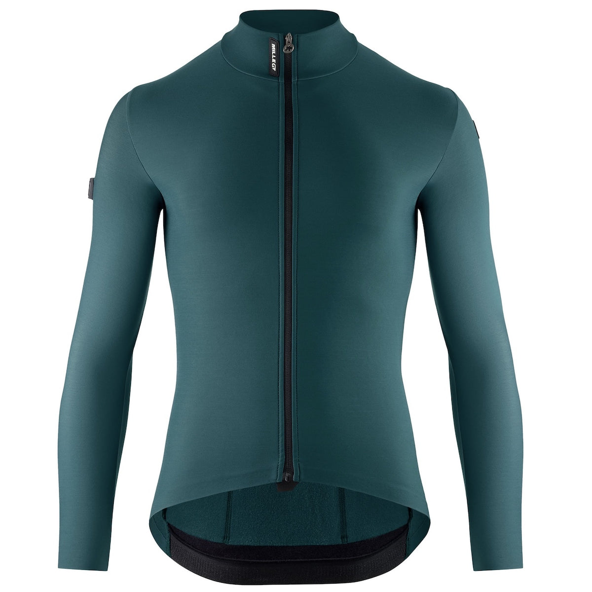 【OUTLET】2025 MILLE GT SPRING FALL LS JERSEY C2 foundation green(全体が柔らかなフリース生地の、秋向けの長袖ジャージ)