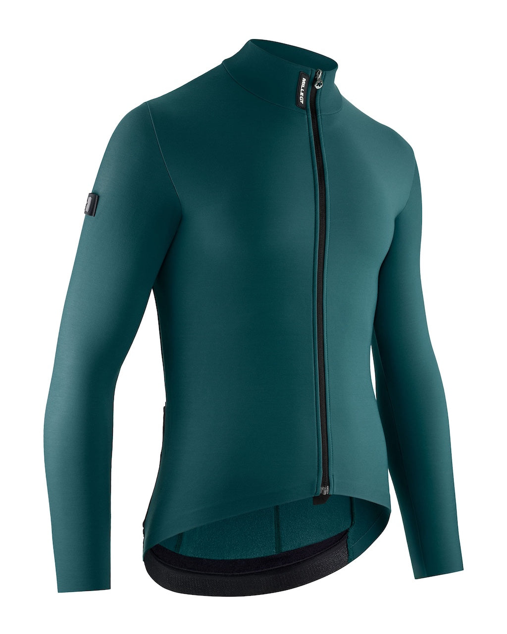 【OUTLET】2025 MILLE GT SPRING FALL LS JERSEY C2 foundation green(全体が柔らかなフリース生地の、秋向けの長袖ジャージ)