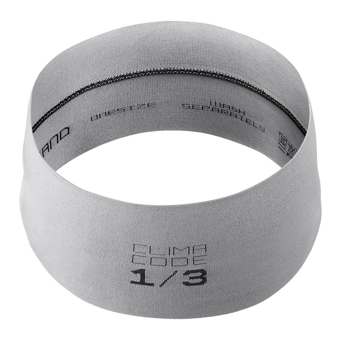 SUMMER HEADBAND FOIL P1 grey(吸汗と涼しさの為の、夏向けヘッドバンド)