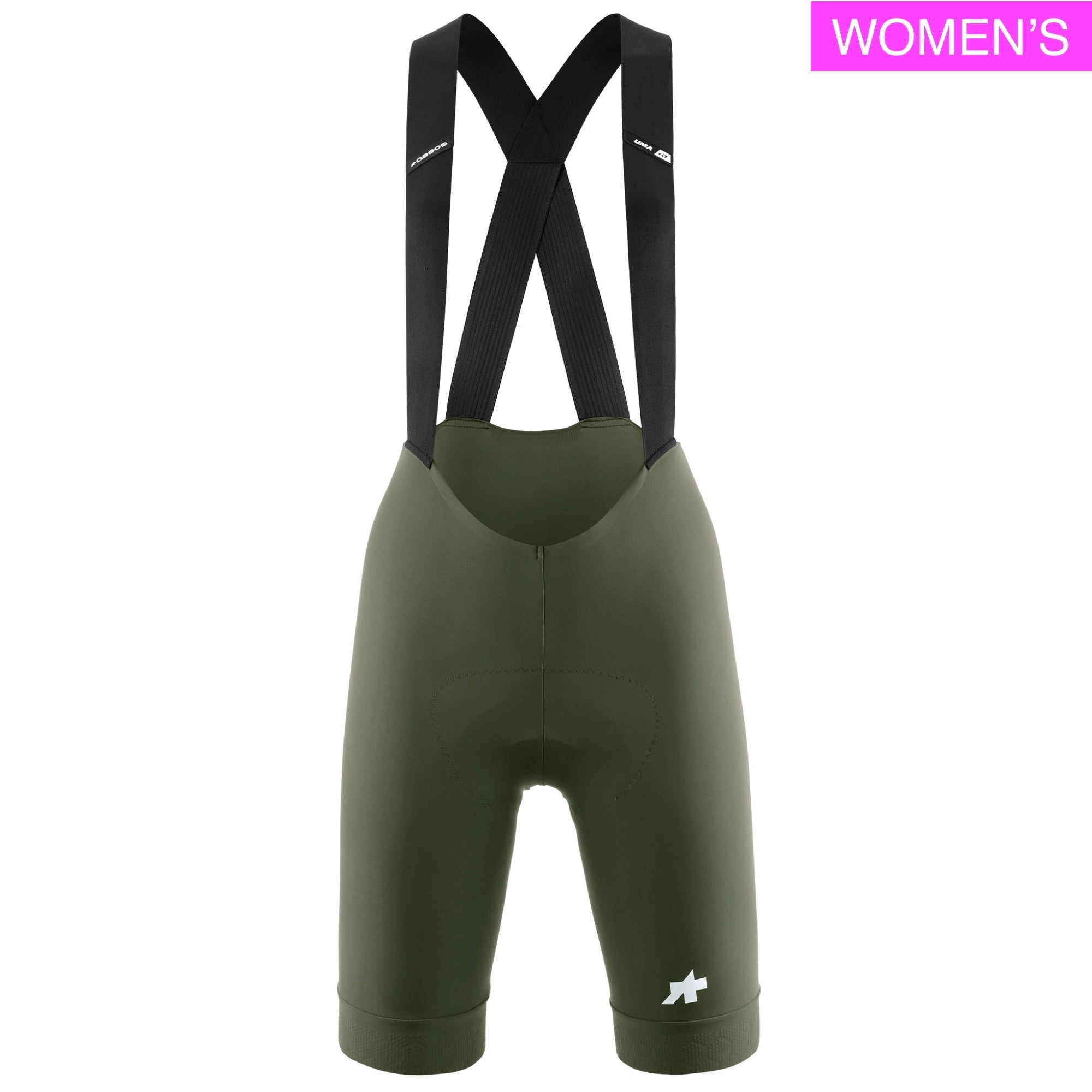 【OUTLET】2026 UMA GT BIB SHORTS S11 moss green(標準グレード / レディース エンデュランス ビブショーツ / パッド厚12mm)/ Mサイズ 1点限り