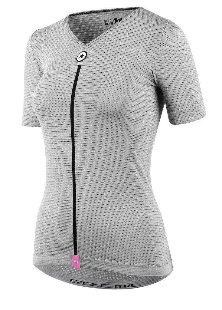 【OUTLET】2025 WOMEN'S V-NECK / SUMMER SS SKIN LAYER P1(さらっと自然な着心地の、夏向け 半袖インナー)/ 0サイズ限り