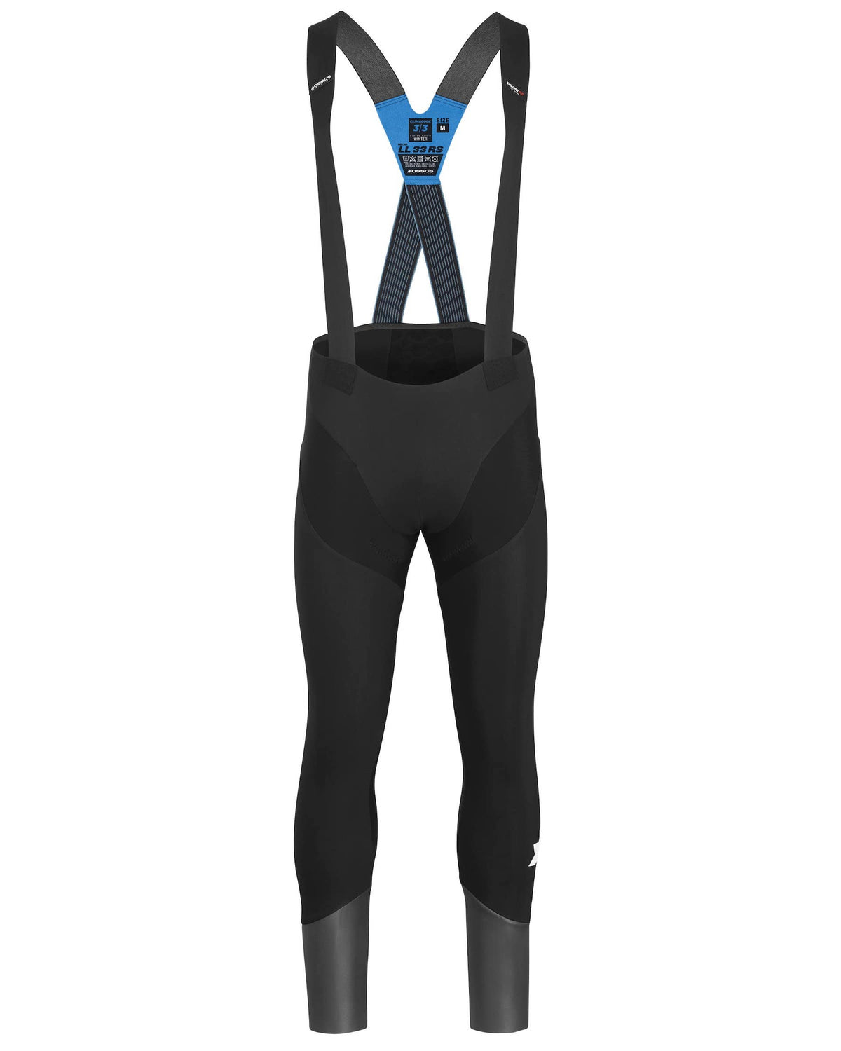 【OUTLET】2024 EQUIPE RS WINTER BIB TIGHTS S9(アソスの技術の粋を尽くして産み出された、最高峰の厳冬期向けビブタイツ / パッド厚9mm)