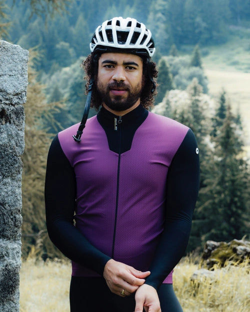 【OUTLET】2024 MILLE GTS SPRING FALL JACKET C2 alchemy purple（春秋向け ソフトシェルとメッシュとフリースのハイブリッドジャケット）