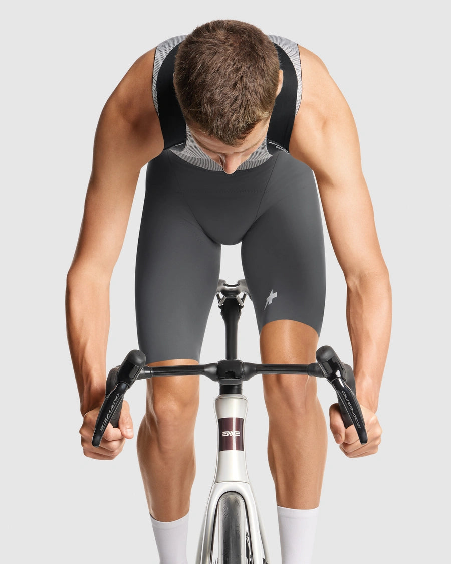 EQUIPE R BIB SHORTS S11 robust grey（標準グレード / レーシング ビブショーツ / パッド厚9mm）