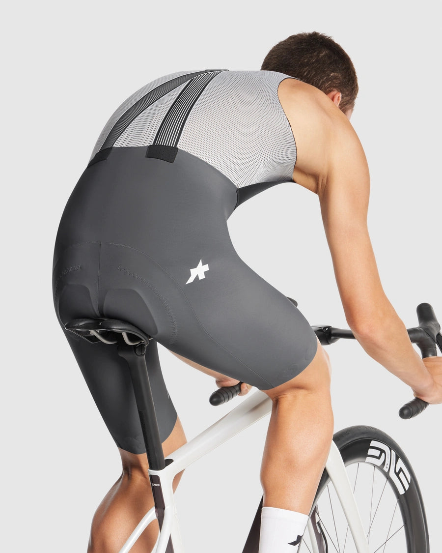 EQUIPE R BIB SHORTS S11 robust grey（標準グレード / レーシング ビブショーツ / パッド厚9mm）