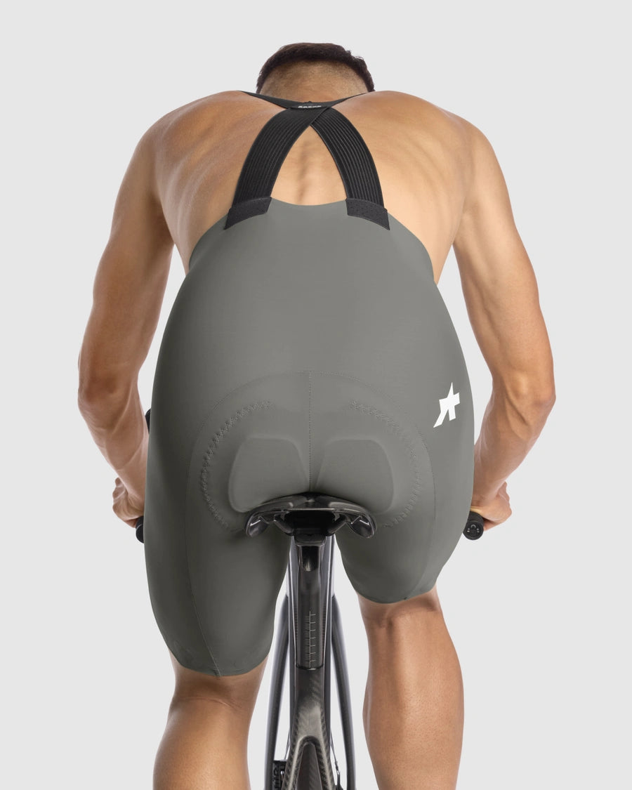 EQUIPE R BIB SHORTS S11 edge green（レーシング系 ビブショーツ / パッド厚9mm）