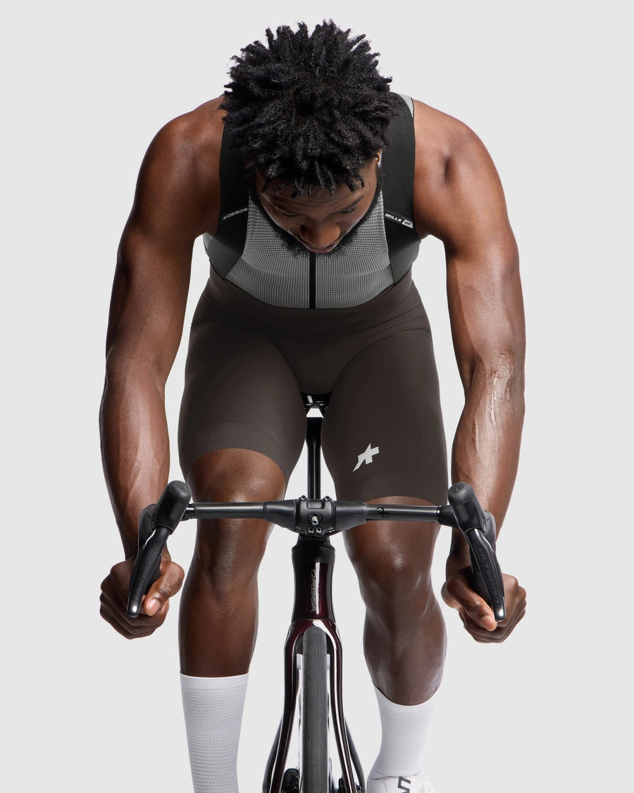 MILLE GT BIB SHORTS S11 wild brown（標準グレード / エンデュランス ビブショーツ / パッド厚12mm）
