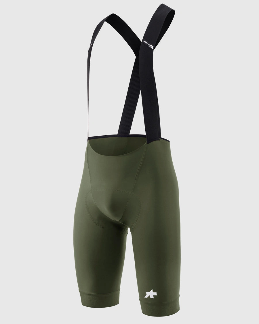 MILLE GT BIB SHORTS S11 moss green（標準グレード / エンデュランス ビブショーツ / パッド厚12mm）