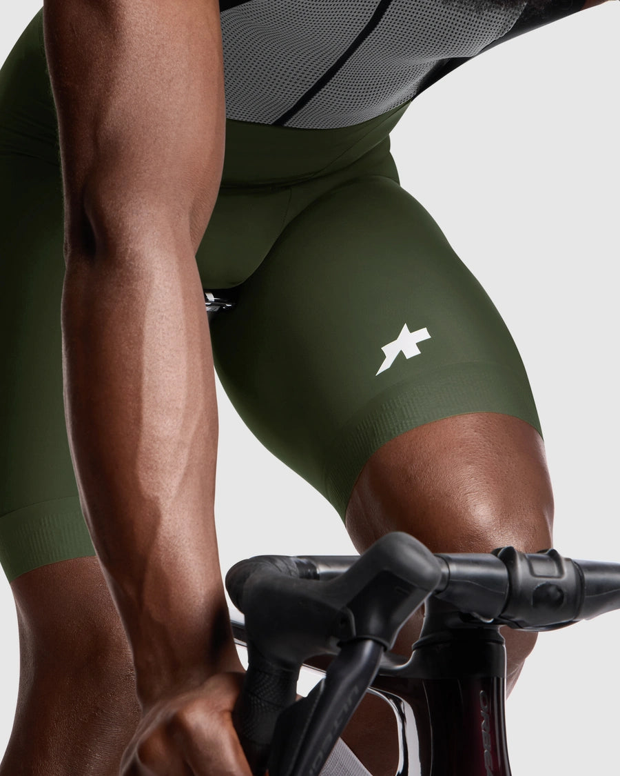 MILLE GT BIB SHORTS S11 moss green（標準グレード / エンデュランス ビブショーツ / パッド厚12mm）