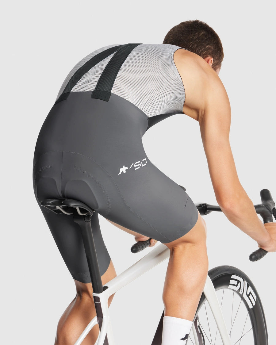 EQUIPE R BIB SHORTS S11 A50 ANNIVERSARY robust grey（標準グレード / レーシング ビブショーツ / パッド厚9mm）