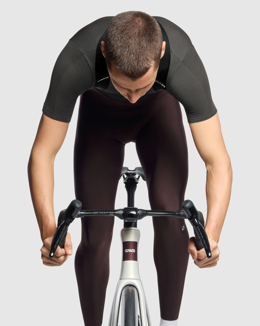 【新入荷】MILLE GT SPRING FALL BIB TIGHTS S11 mulberry brown（アソス史上最も薄手の、早い使い始めが可能なビブタイツ / パッド厚12mm）