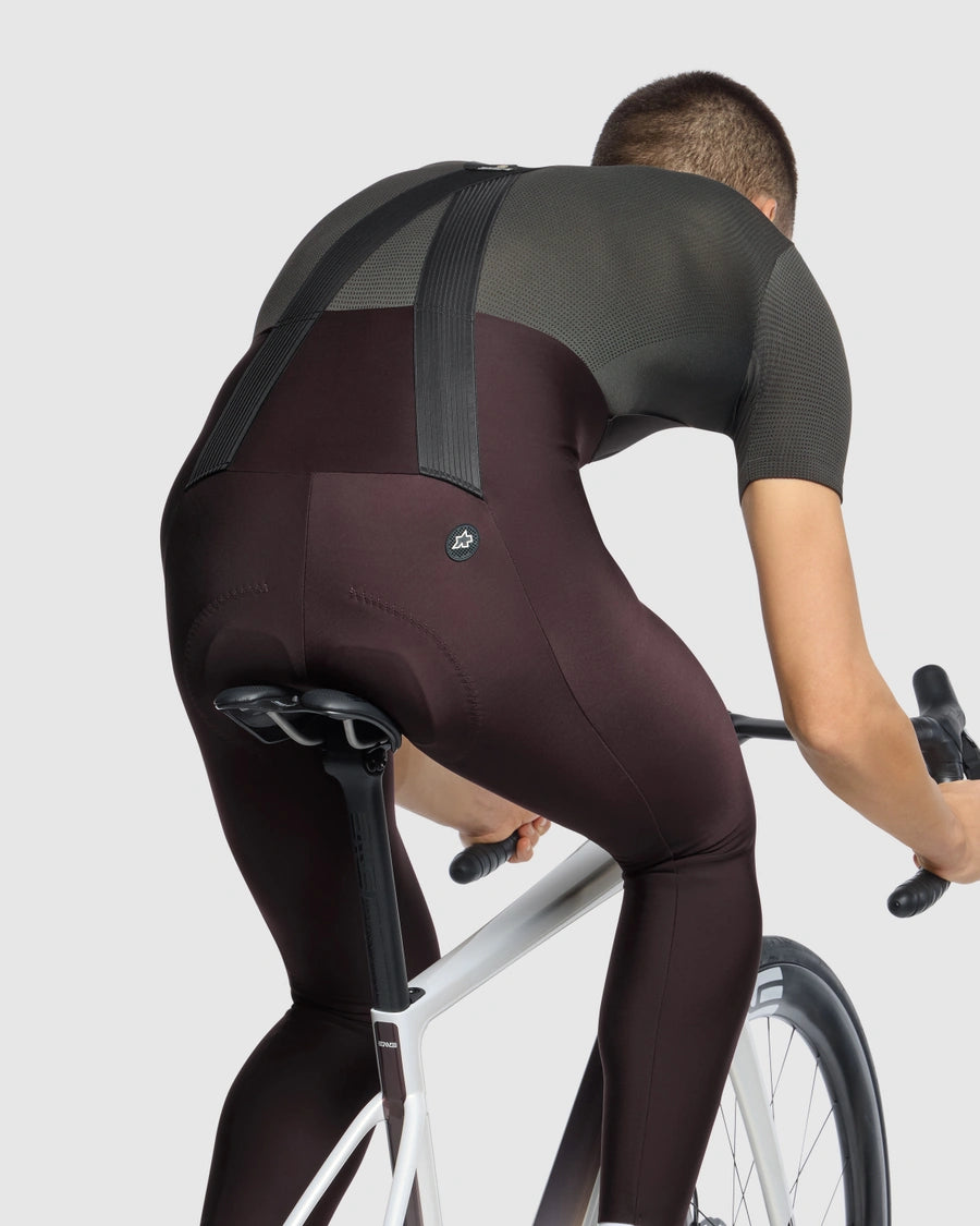 【新入荷】MILLE GT SPRING FALL BIB TIGHTS S11 mulberry brown（アソス史上最も薄手の、早い使い始めが可能なビブタイツ / パッド厚12mm）