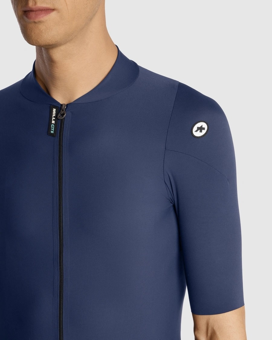 【OUTLET】2024 MILLE GTS JERSEY C2  genesi blue（上級グレード / エンデュランス 3/4ジップジャージ）
