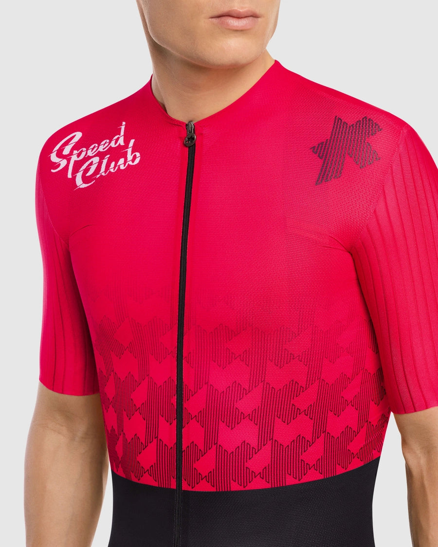 【OUTLET】2024 SPEED CLUB EQUIPE RS JERSEY S11 lunar red （レーシング系 半袖ジャージ）