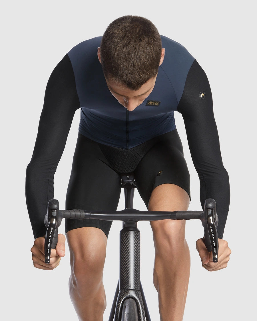 【ASSOS / アソス】MILLE GTO LS JERSEY C2 yubi blue（エンデュランス系 夏向け 長袖ジャージ）
