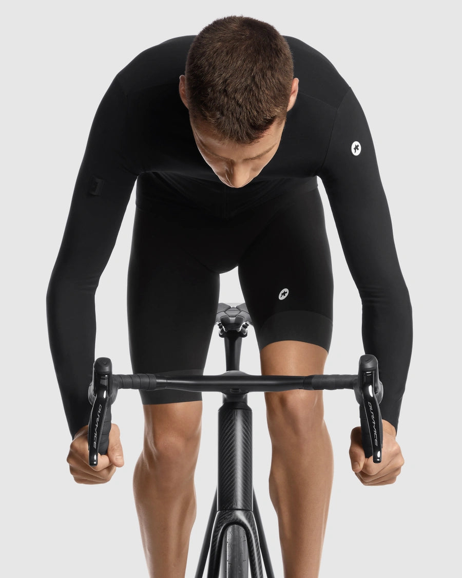 【OUTLET】2025 MILLE GT SPRING FALL LS JERSEY C2 black（全体が柔らかなフリース生地の、秋向けの長袖ジャージ）