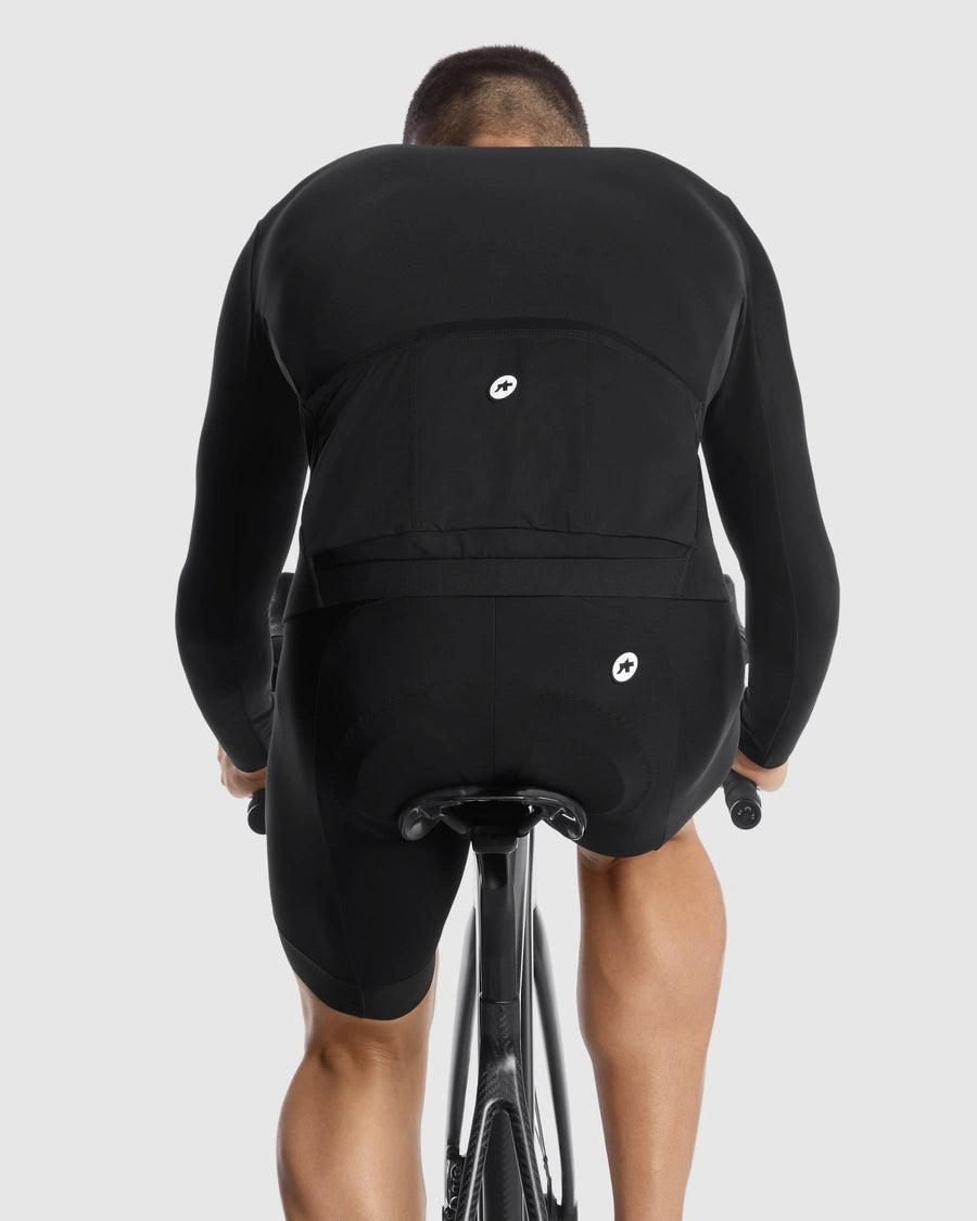 【OUTLET】2025 MILLE GT SPRING FALL LS JERSEY C2 black（全体が柔らかなフリース生地の、秋向けの長袖ジャージ）