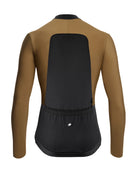 EQUIPE R SPRING FALL JERSEY S11 jupiter gold（フリース素材に背面メッシュを組み合わせた、秋向けのエアロフィット長袖ジャージ）