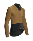 EQUIPE R SPRING FALL JERSEY S11 jupiter gold（フリース素材に背面メッシュを組み合わせた、秋向けのエアロフィット長袖ジャージ）