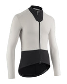 EQUIPE R SPRING FALL JERSEY S11 almond milk（フリース素材に背面メッシュを組み合わせた、秋向けのエアロフィット長袖ジャージ）