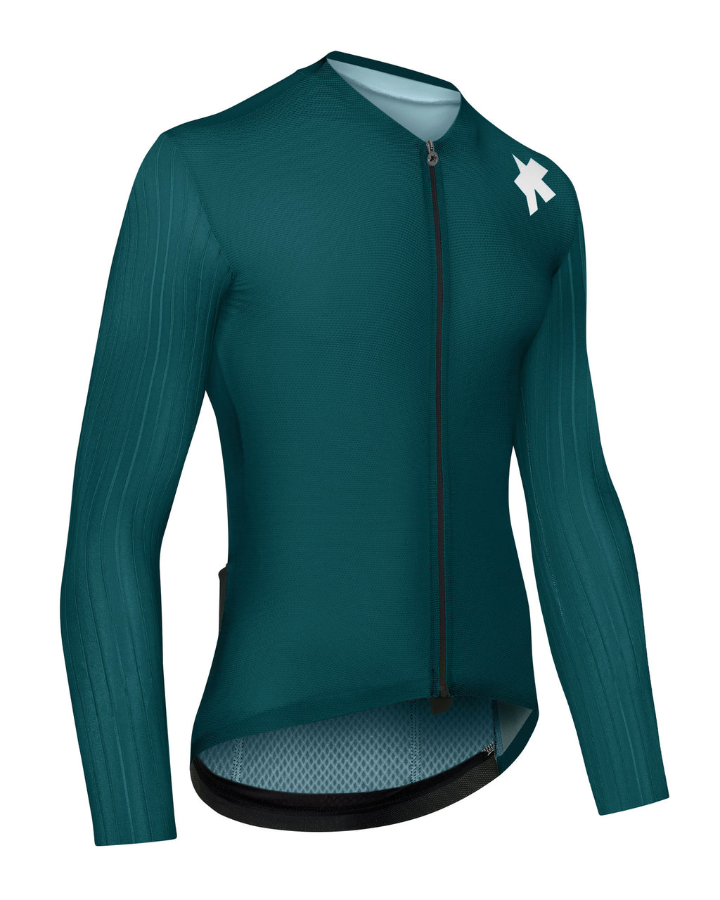 【新品】アソス　長袖ジャージ ASSOS / アソス】EQUIPE RS LS JERSEY S11 deep petrol（上級グレード