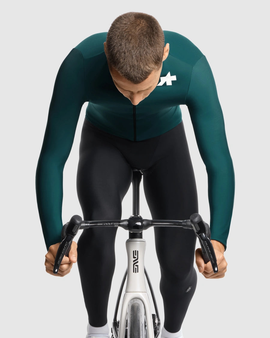 【新入荷】MILLE GT SPRING FALL JERSEY S11 deep petrol（全体が柔らかなフリース生地の、秋向けの長袖ジャージ）