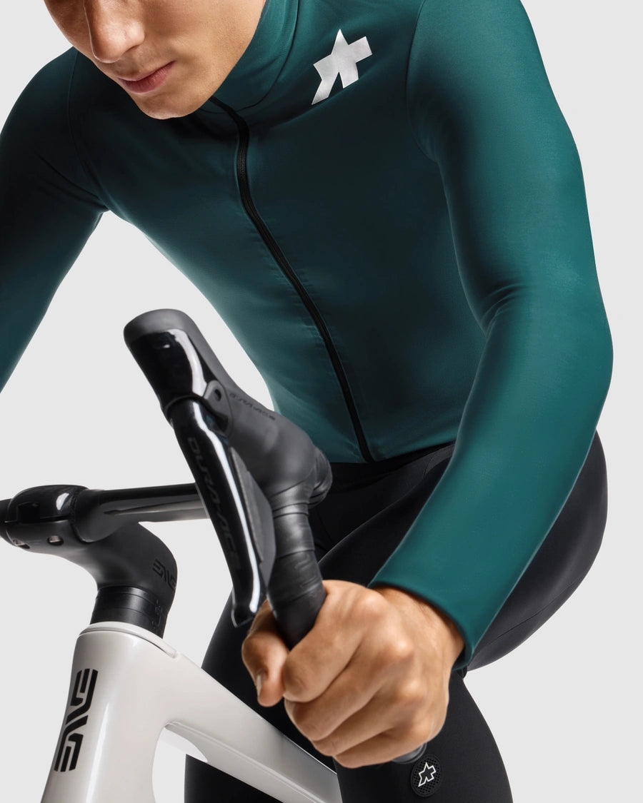 【新入荷】MILLE GT SPRING FALL JERSEY S11 deep petrol（全体が柔らかなフリース生地の、秋向けの長袖ジャージ）