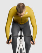 【新入荷】MILLE GT SPRING FALL JERSEY S11 golden yellow（全体が柔らかなフリース生地の、秋向けの長袖ジャージ）