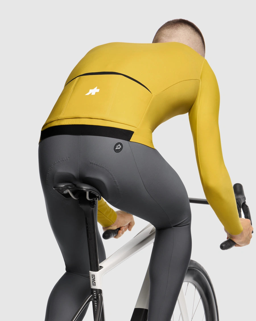 【新入荷】MILLE GT SPRING FALL JERSEY S11 golden yellow（全体が柔らかなフリース生地の、秋向けの長袖ジャージ）