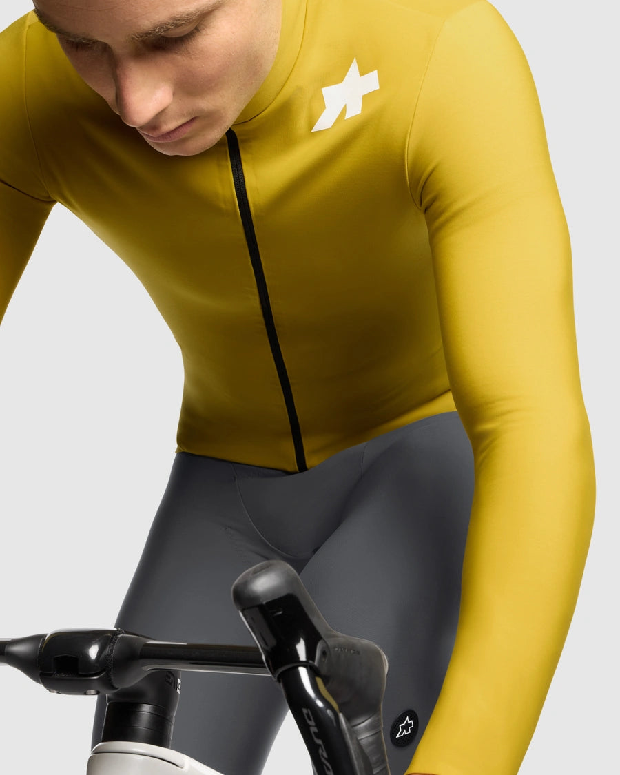 【新入荷】MILLE GT SPRING FALL JERSEY S11 golden yellow（全体が柔らかなフリース生地の、秋向けの長袖ジャージ）