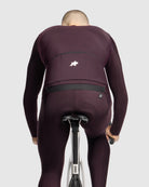 【新入荷】MILLE GT SPRING FALL JERSEY S11 mulberry brown（全体が柔らかなフリース生地の、秋向けの長袖ジャージ）