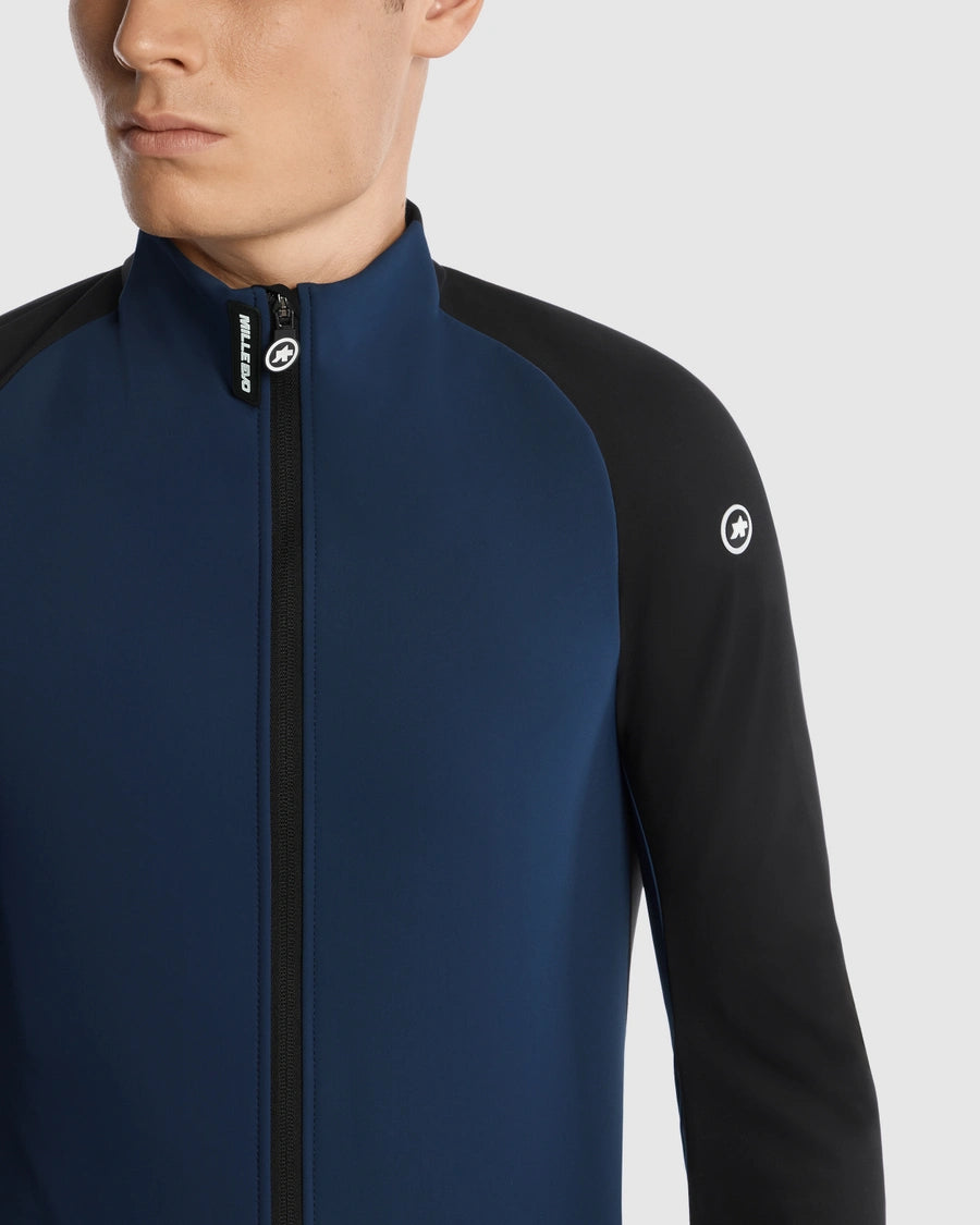【ASSOS / アソス】MILLE GT WINTER JACKET EVO stone blue（メンズ 初冬～真冬向け ウィンタージャケット）
