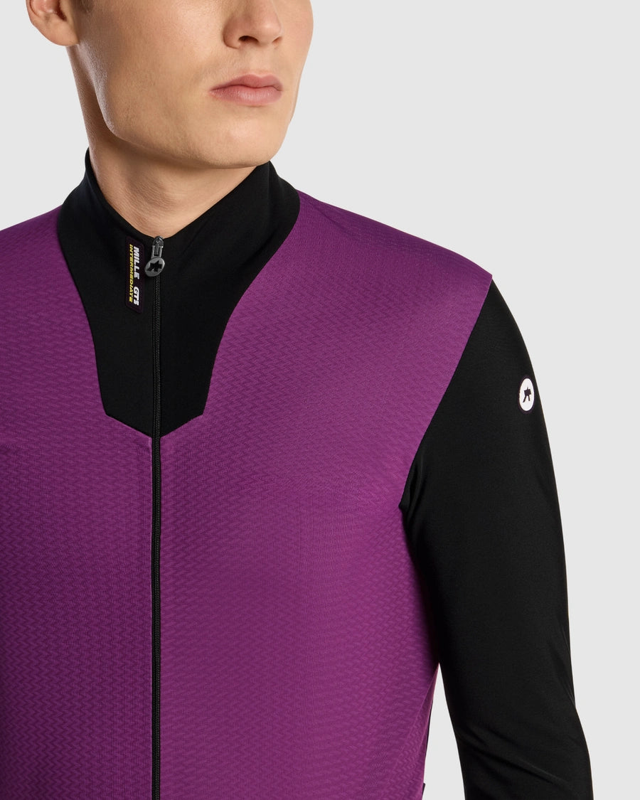 【OUTLET】2024 MILLE GTS SPRING FALL JACKET C2 alchemy purple（春秋向け ソフトシェルとメッシュとフリースのハイブリッドジャケット）