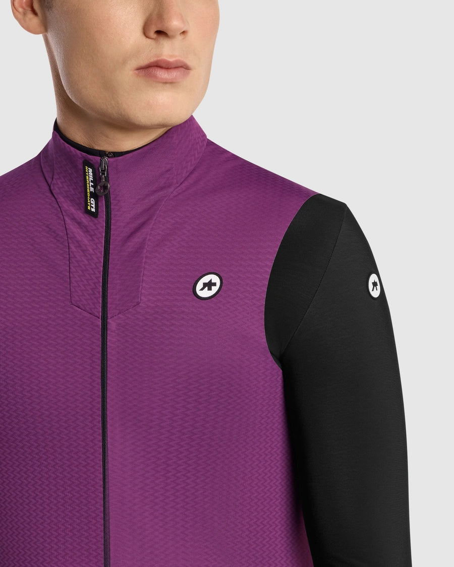 【OUTLET】2024 MILLE GTS SPRING FALL VEST C2 alchemy purple（背面がメッシュになったソフトシェルベスト）
