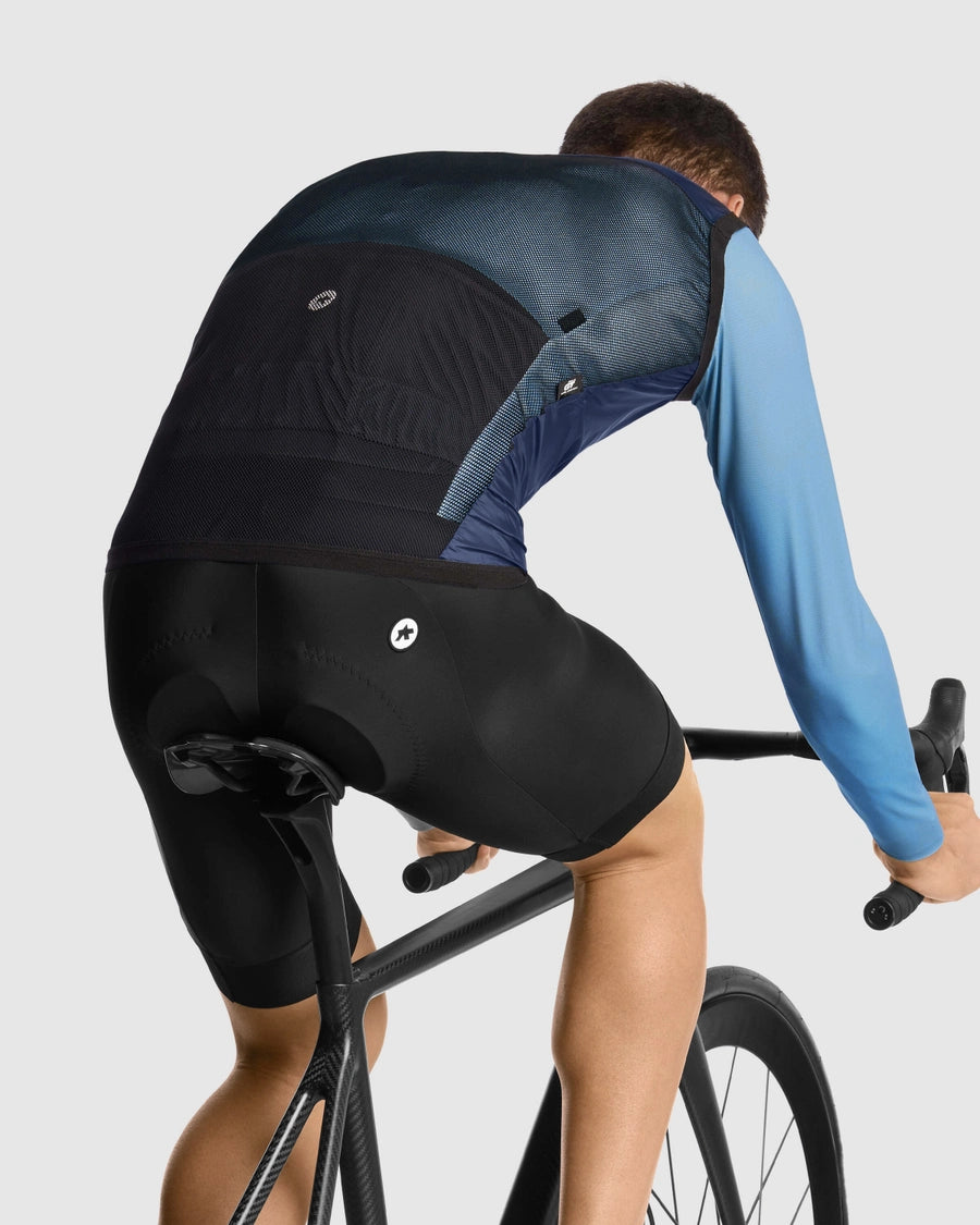 【ASSOS / アソス】MILLE GT WIND VEST C2 genesi blue（軽量 ウィンドシェル ベスト）