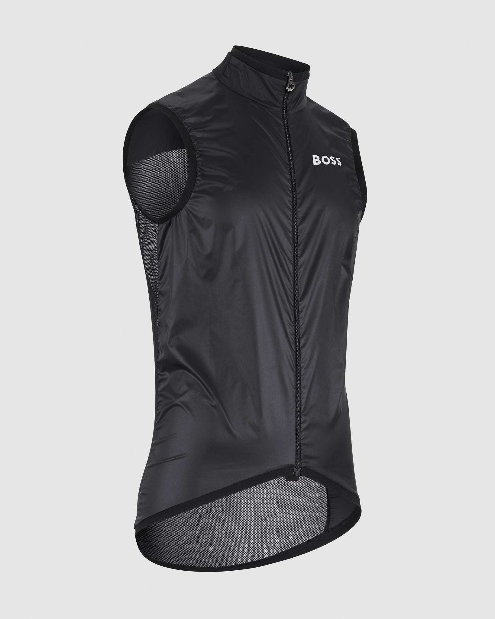 【OUTLET】2024 BOSS × ASSOS / MILLE GT WIND VEST C2 black（極薄・超軽量でコンパクトに収納できるウィンドベスト）