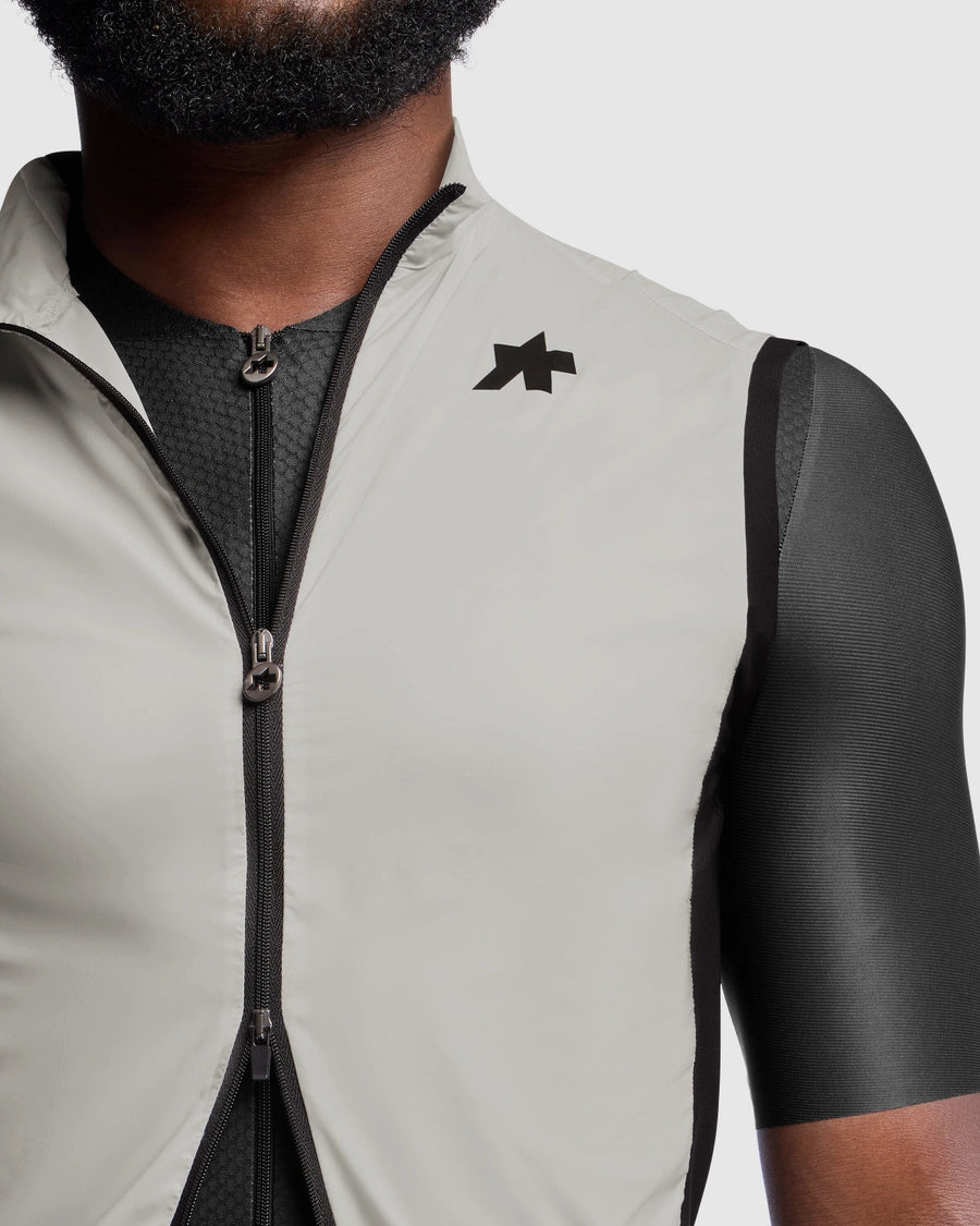 MILLE GT WIND VEST S11 almond milk（極薄・超軽量でコンパクトに収納
