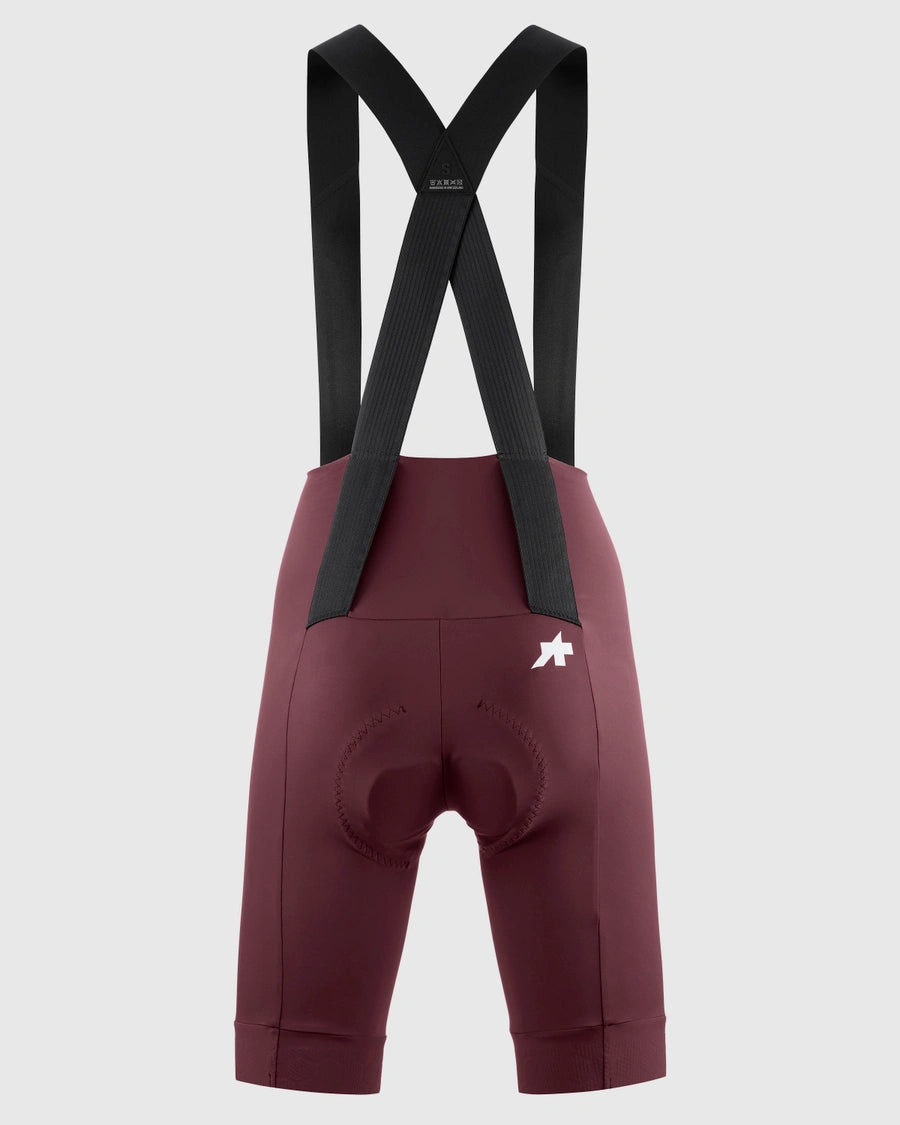 UMA GT BIB SHORTS S11 burgundy red（標準グレード / レディース エンデュランス ビブショーツ / パッド厚12mm）