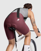 UMA GT BIB SHORTS S11 burgundy red（標準グレード / レディース エンデュランス ビブショーツ / パッド厚12mm）