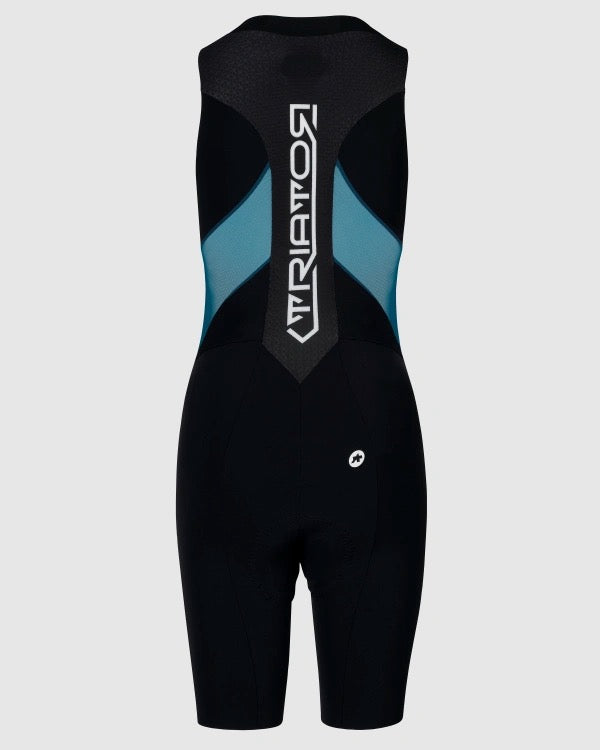 【OUTLET】2024 WOMEN'S TRIATOR NS SPEEDSUIT adamant blue（レディース トライアスロン向け 袖なしワンピース）
