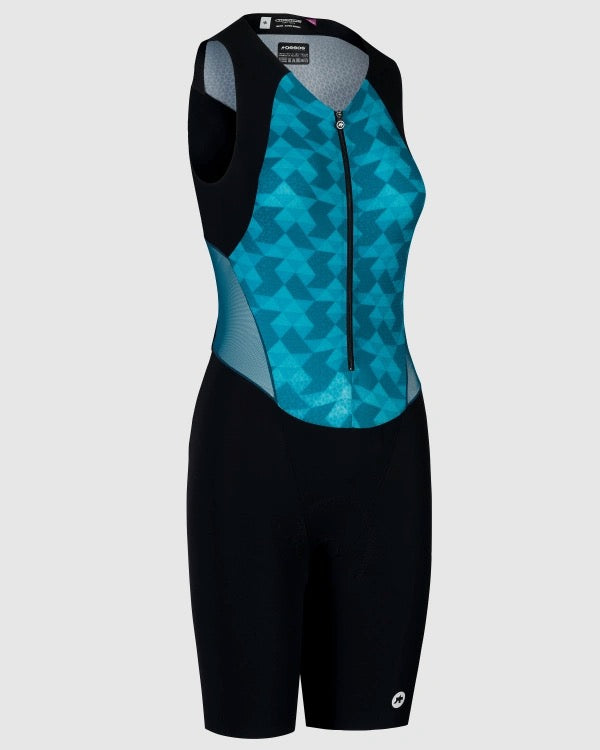 【OUTLET】2024 WOMEN'S TRIATOR NS SPEEDSUIT adamant blue（レディース トライアスロン向け 袖なしワンピース）