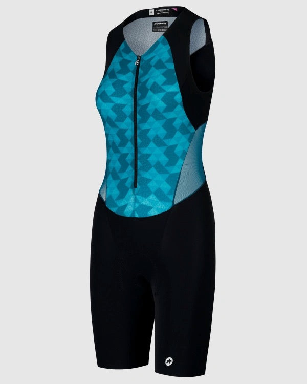 【OUTLET】2024 WOMEN'S TRIATOR NS SPEEDSUIT adamant blue（レディース トライアスロン向け 袖なしワンピース）