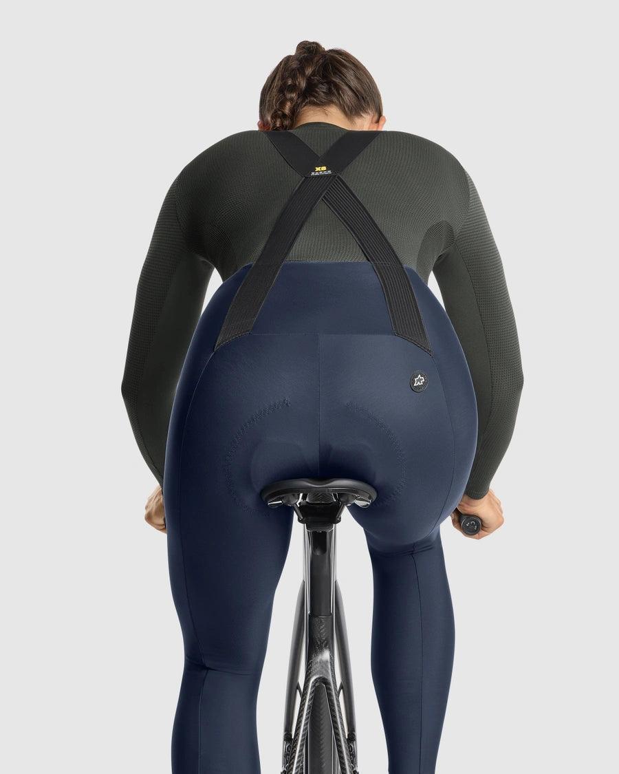 【OUTLET】2025 UMA GT SPRING FALL BIB TIGHTS S11 primal blue（アソス史上最も薄手の、早い使い始めが可能なビブタイツ / パッド厚12mm）