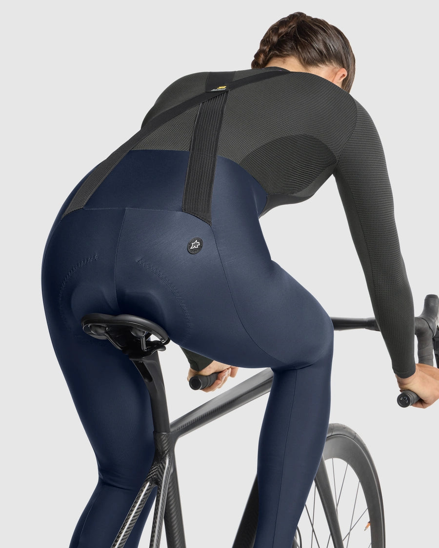 【OUTLET】2025 UMA GT SPRING FALL BIB TIGHTS S11 primal blue（アソス史上最も薄手の、早い使い始めが可能なビブタイツ / パッド厚12mm）