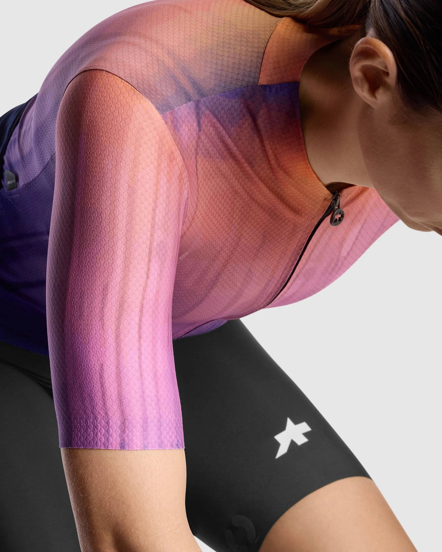 DYORA R SS JERSEY S11 SURFACE violet trip（レディース レーシング系半袖ジャージ）
