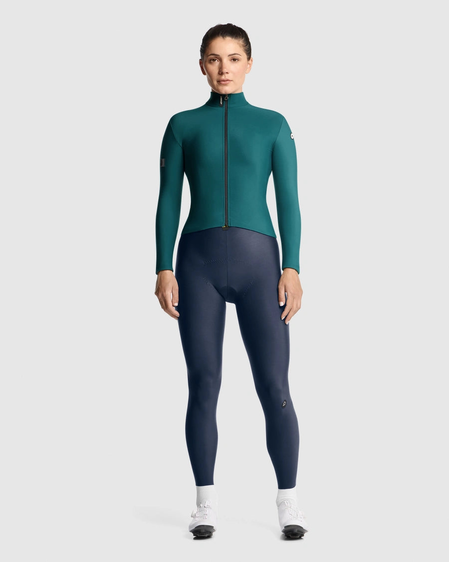 【OUTLET】2025 UMA GT SPRING FALL JERSEY C2 foundation green（全体が柔らかなフリース生地の、秋向けの長袖ジャージ）
